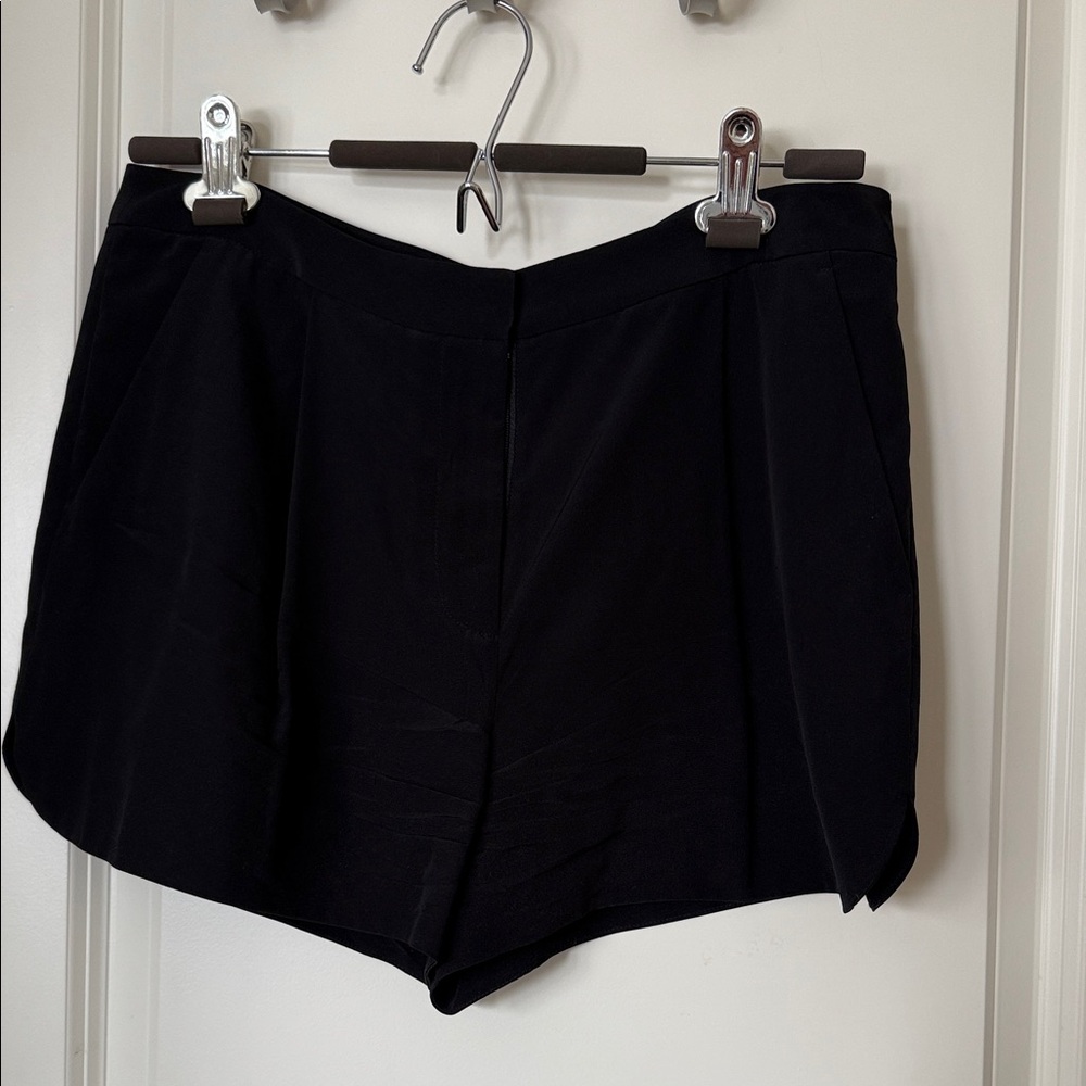Vince Silk Black Shorts